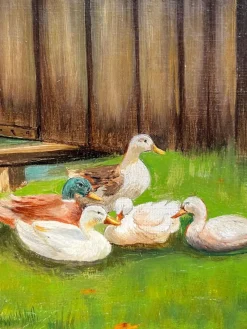 Best Pamono L. Jacques, Hermance, Genève, 1923, Oil on Canvas