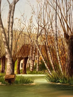 Best Pamono L. Jacques, Hermance, Genève, 1923, Oil on Canvas