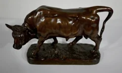 Pamono L. Vidal, Le Taureau, 1867, Bronze><noscript><img width=