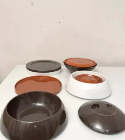 Pamono La Boule Service by Helen von Boch for Villeroy & Boch, 1971, Set of 18><noscript><img width=
