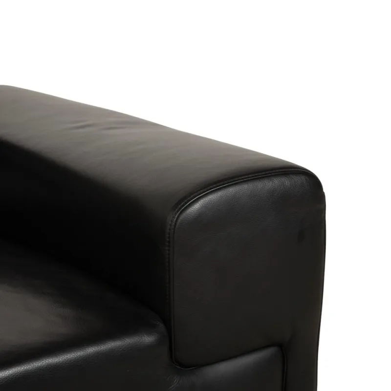 Pamono Laauser Two-Seater Sofa in Leather> Couches & Sofas