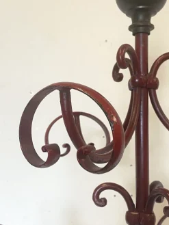 Hot Pamono Lacquered Iron Coat Stand, 1950s