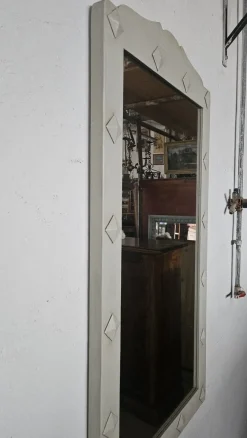 Outlet Pamono Lacquered Wooden Mirror