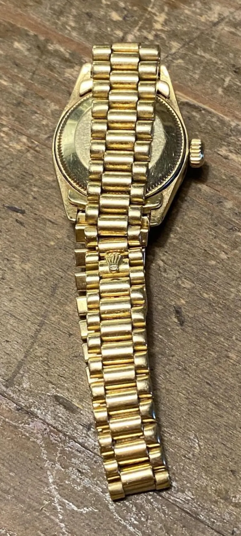 Pamono Ladies Rolex with Presidential Band> Watches