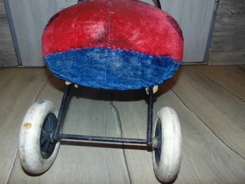 Pamono Ladybug Childrens Chair on Wheels from Steiff, 1960s> Children's Chairs