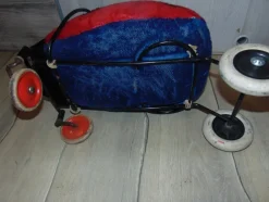 Pamono Ladybug Childrens Chair on Wheels from Steiff, 1960s><noscript><img width=