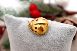 Pamono Ladybug Shaped Gold Brooch