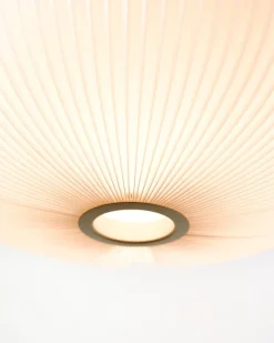 Pamono Lamella Pendant in White Plastic by Takagi & Homstvedt for Le Klint><noscript><img width=