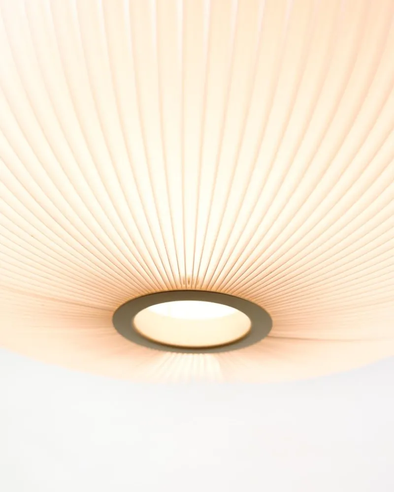 Pamono Lamella Pendant in White Plastic by Takagi & Homstvedt for Le Klint> Ceiling Lights