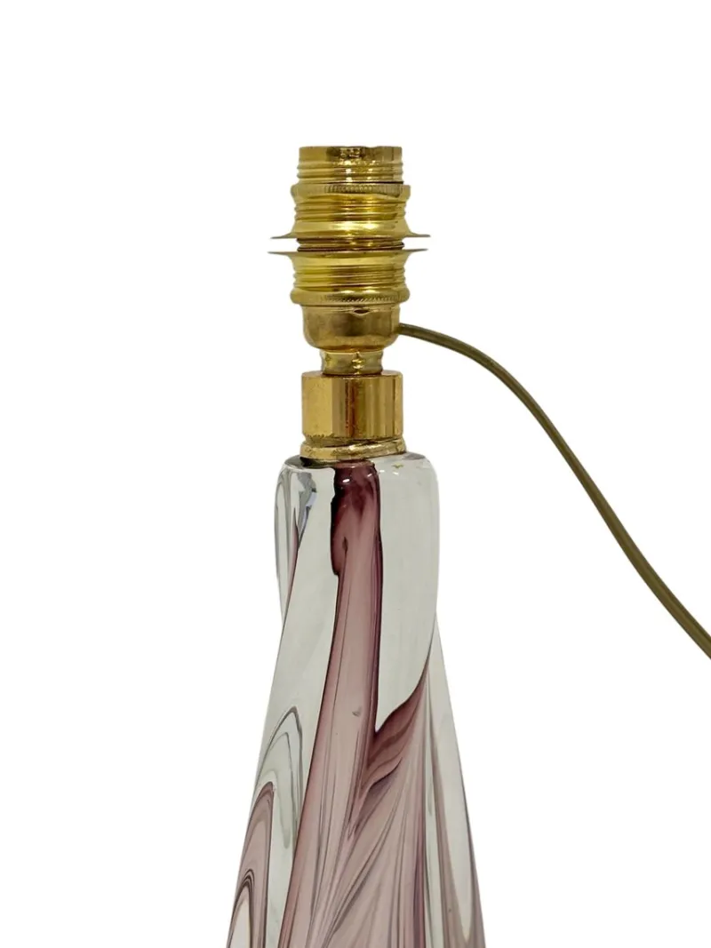 Pamono Lamp from Val Saint Lambert, 1940s> Table Lamps