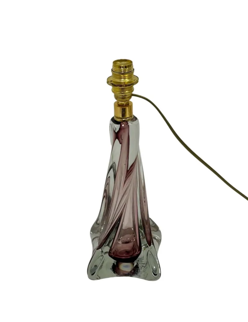 Pamono Lamp from Val Saint Lambert, 1940s> Table Lamps