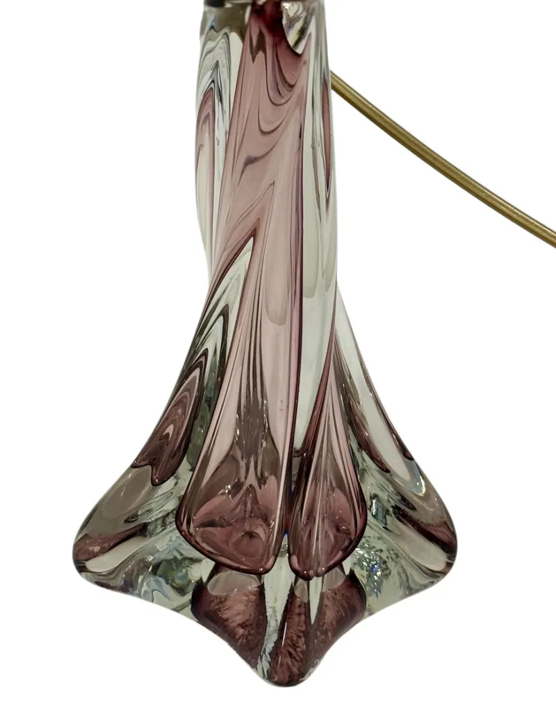 Pamono Lamp from Val Saint Lambert, 1940s> Table Lamps