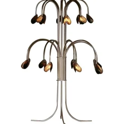 Outlet Pamono Lamp with the Shells in Metal and Aluminum by Touch with Eyes