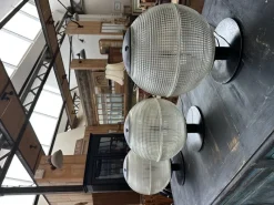 Pamono Lamps from Holophane, 1970s, Set of 3><noscript><img width=