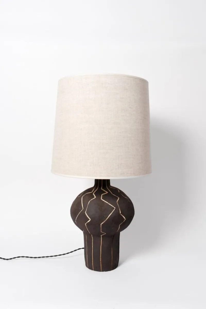 Pamono Lanzarote Black and White Lamp by Barracuda Interiors> Table Lamps