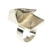 Pamono Lapponia A Space Series Silver Ring by Bjorn Weckstrom> Rings