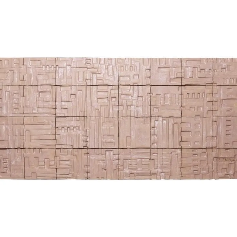 Discount Pamono Large American Ceramic Mural by Stan Bitters, 2017