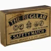 Pamono Large Antique Advertising Matchbox, 1908> Trunks Crates & Baskets