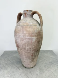 Sale Pamono Large Antique Amphora with Swirl Pattern