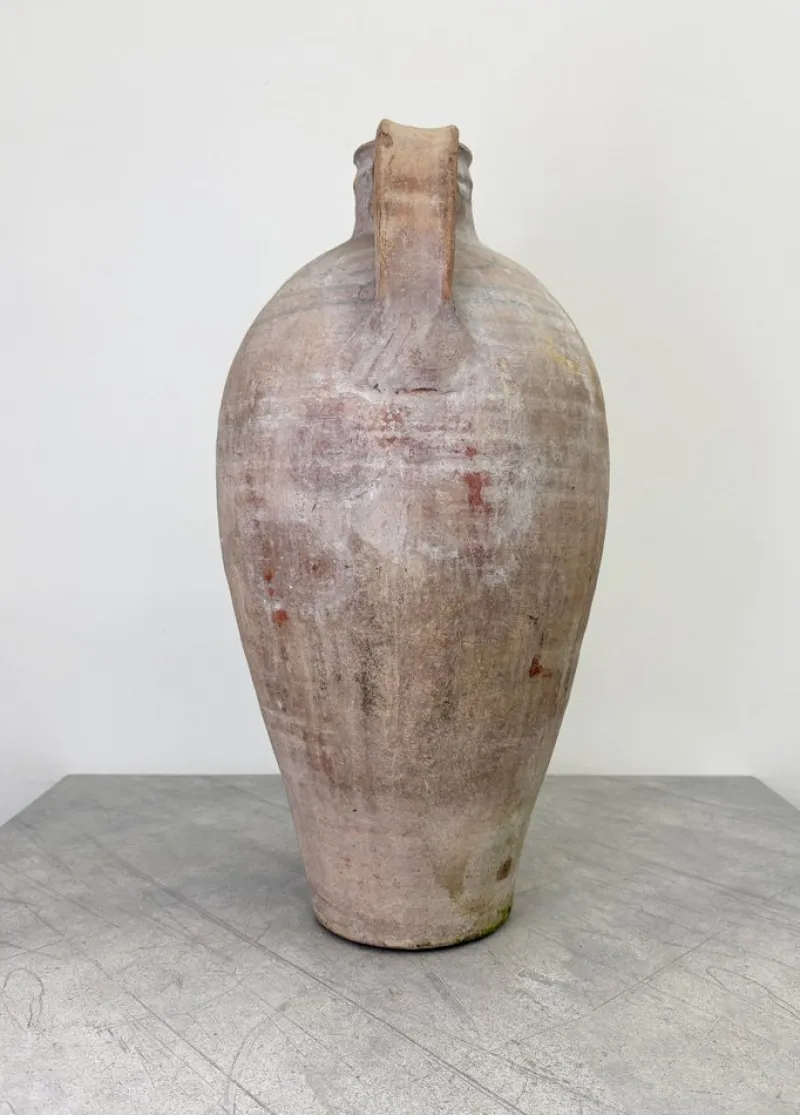 Sale Pamono Large Antique Amphora with Swirl Pattern