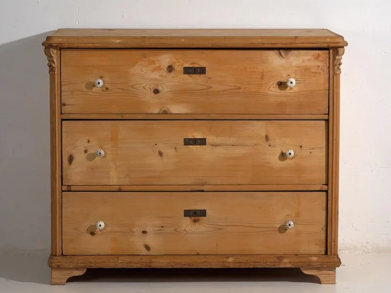 Pamono Large Antique Chest of Drawers, 1920s> Dressers, Commodes & Chests