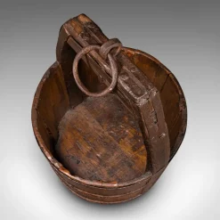 Pamono Large Antique Country Garden Well Bucket, 1800><noscript><img width=