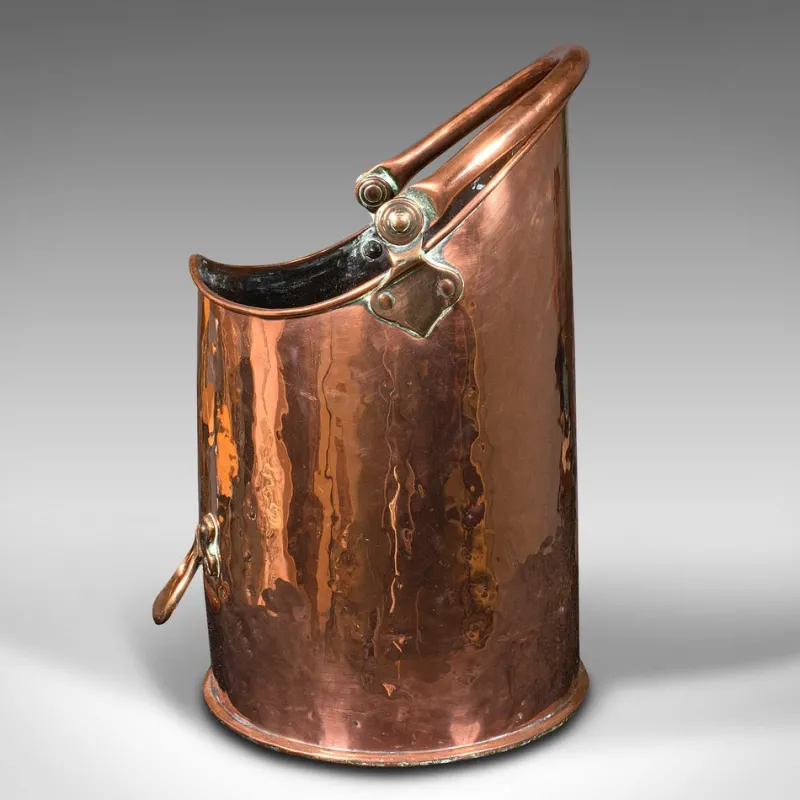 Pamono Large Antique Country House Coal Bin> Fireplaces And Mantels