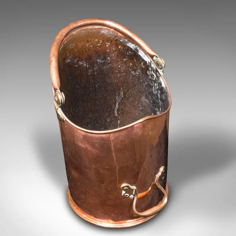 Pamono Large Antique Country House Coal Bin> Fireplaces And Mantels