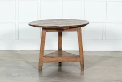 Pamono Large Antique English Cricket Table, 1780><noscript><img width=
