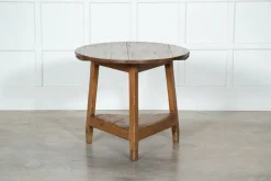 Pamono Large Antique English Cricket Table, 1780><noscript><img width=