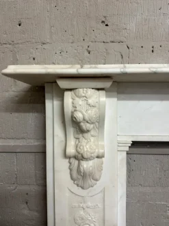 New Pamono Large Antique English Fireplace, 1860