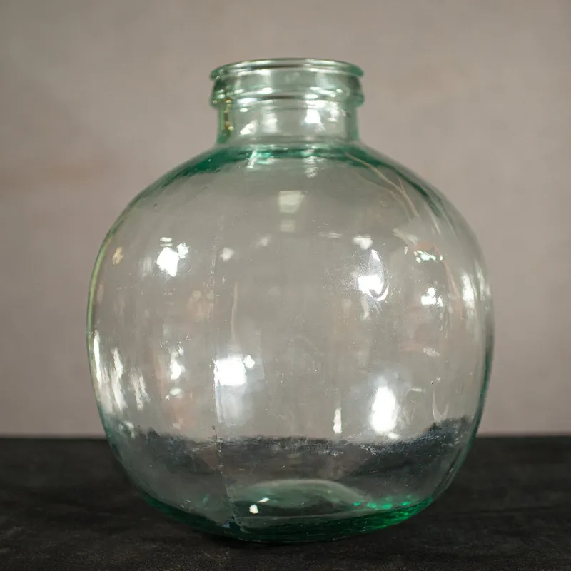 Pamono Large Antique English Victorian Glass Storage Jar, 1900s> Glassware