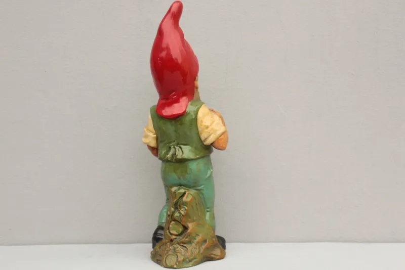 Outlet Pamono Large Antique Garden Gnome from Heissner, 1930