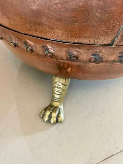 Discount Pamono Large Antique George III Copper and Brass Log Bin, 1800