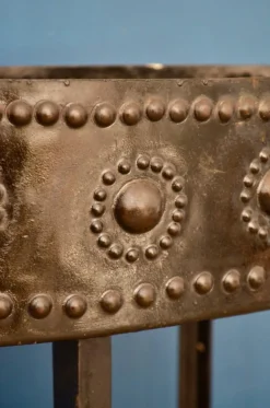 Pamono Large Antique Metal Planter><noscript><img width=