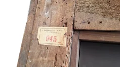 Pamono Large Antique Mirror in Carved Wooden Box Frame><noscript><img width=