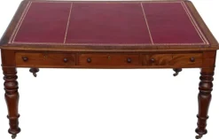 Outlet Pamono Large Antique Partner's Writing Desk, 1840s