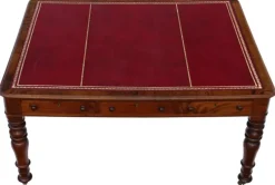 Outlet Pamono Large Antique Partner's Writing Desk, 1840s