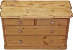 New Pamono Large Antique Pine Chest of Drawers, 1800s