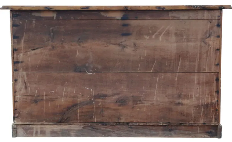 New Pamono Large Antique Pine Chest of Drawers, 1800s