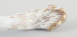 Pamono Large Antique Porcelain Spoon with from Meissen, Germany, 19th Century><noscript><img width=