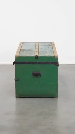 Discount Pamono Large Antique Travel Chest with Handles, Early 1900s