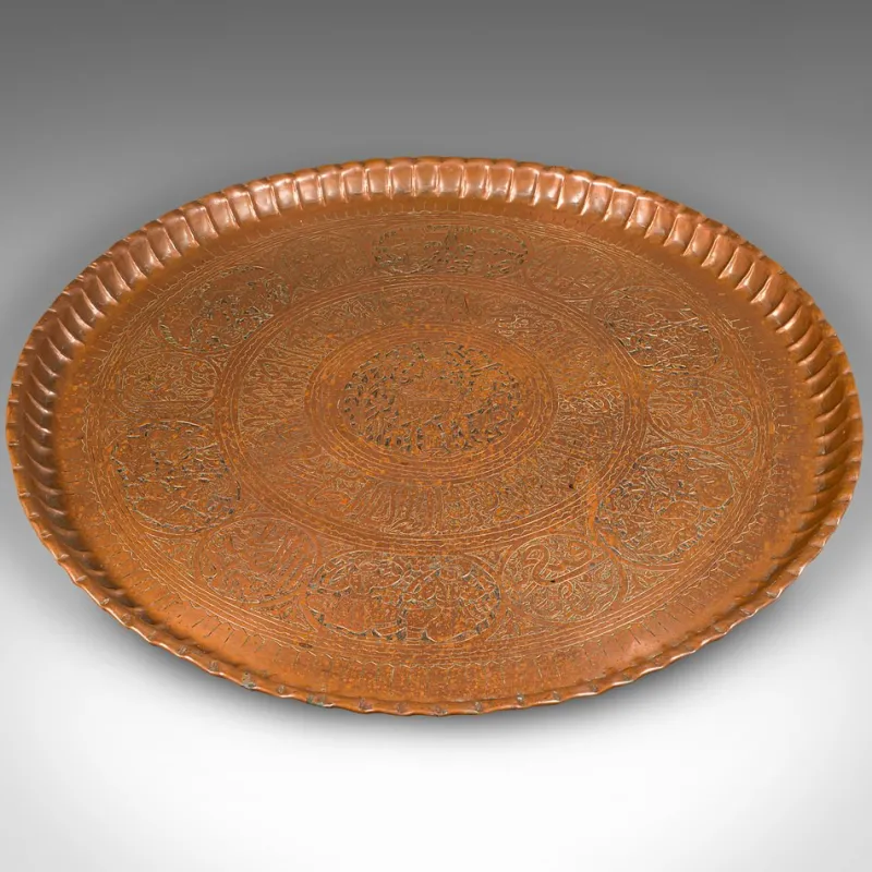 Pamono Large Antique Tray, 1850> Trays