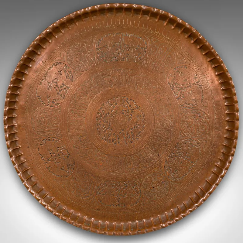 Pamono Large Antique Tray, 1850> Trays