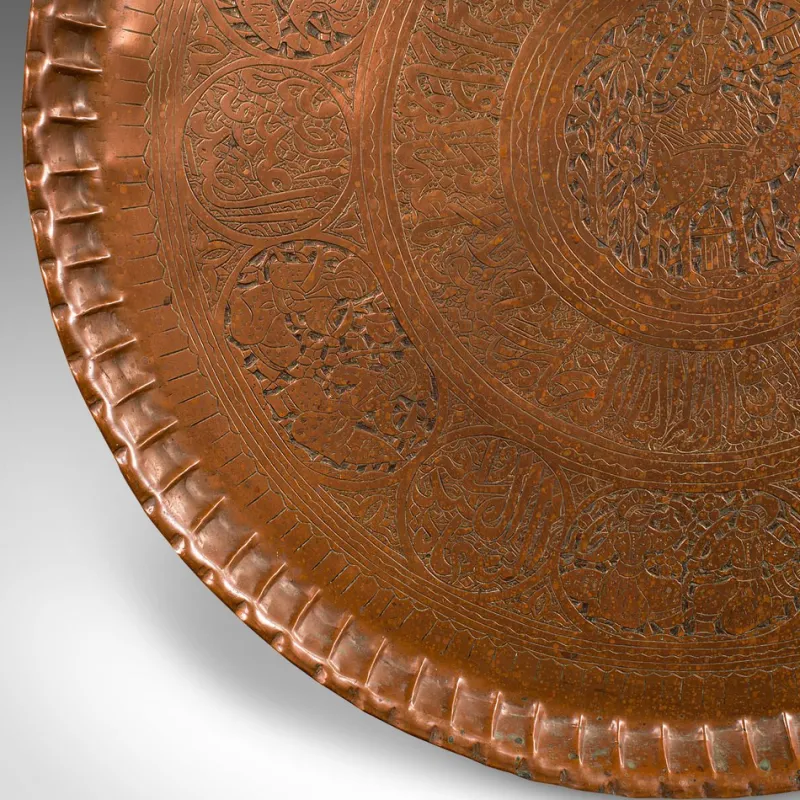 Pamono Large Antique Tray, 1850> Trays