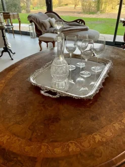 Discount Pamono Large Antique Victorian Silver Plated Tea Tray