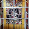 Sale Pamono Large Art Deco Architectural Stained Glass Window Panels, 1920s, Set of 12