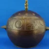 Online Pamono Large Art Deco Champagne Cooler or Ice Holder in Embossed Copper with Bronze Cherub-Shaped Lid and Knob attributed to Josef Hoffmann for Wiener Werkstätte, Austria, Early 1900s