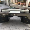 Pamono Large Art Deco Desk in in Lacquer & Black Parchment Leather by Assi D´asolo, Italy> Desks