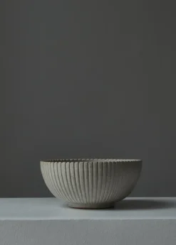 Clearance Pamono Large Art Deco Handmade Stoneware Bowl by Arne Bang, 1930s